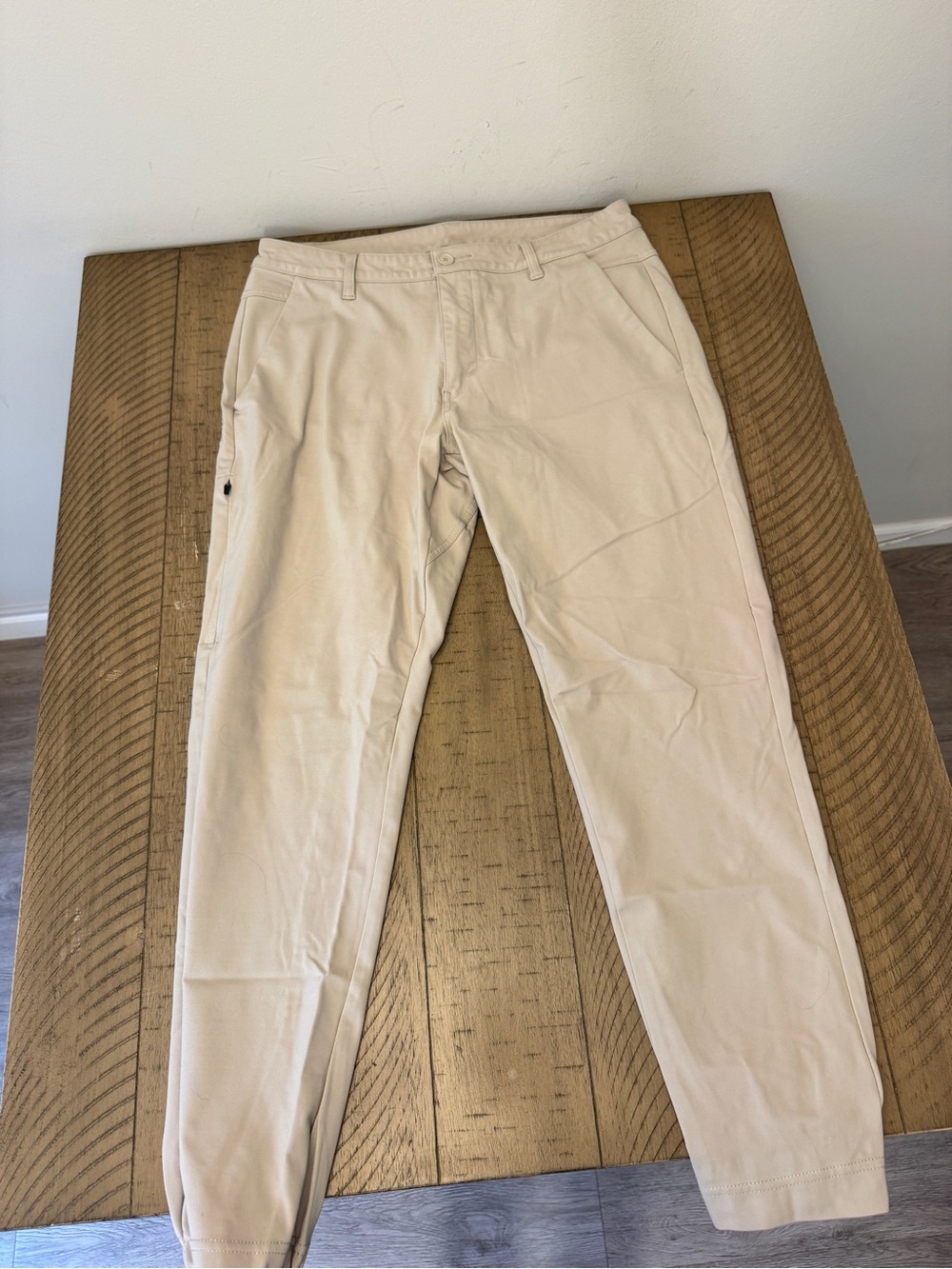 BYLT Basics Light Khaki Slim Chino Pants